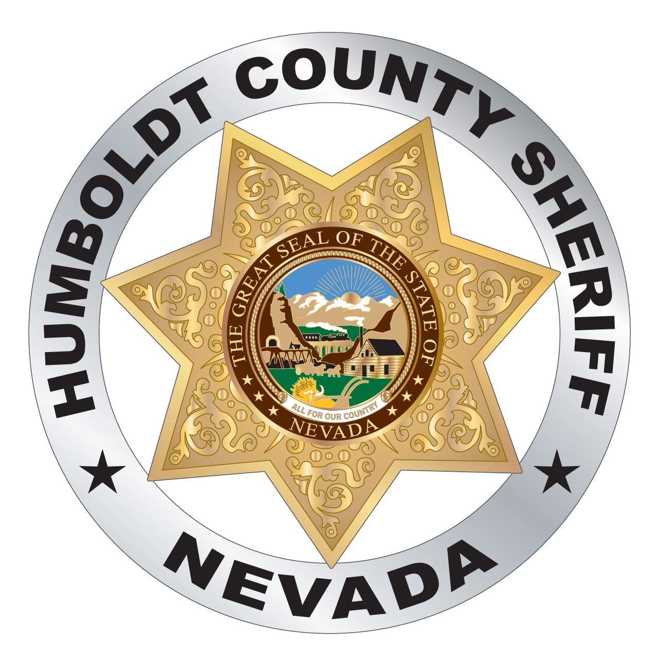 C-115668 Humboldt Co Sheriff Generic Badge AA