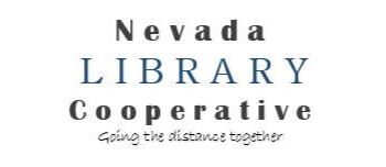 Logo for Nevada Library Cooperative - Going the distance together